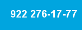 922 276-17-77 922 276-17-77